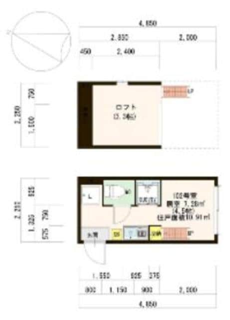 Ｆａｕｎａの物件間取画像