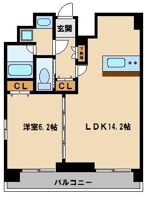 ＫＤＸレジデンス板橋本町の物件間取画像