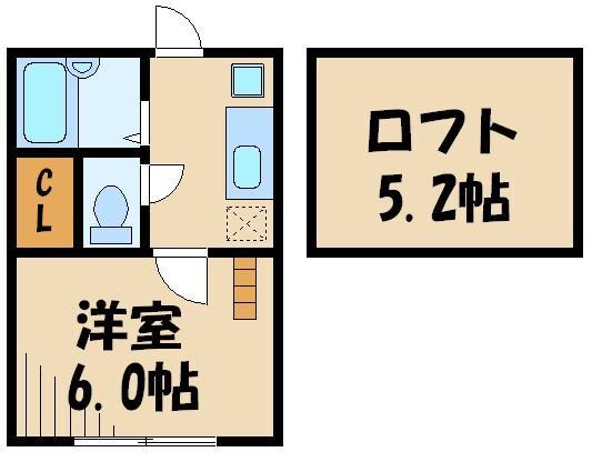 シャトー王子の物件間取画像