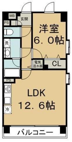 コンフォール浮間舟渡の物件間取画像