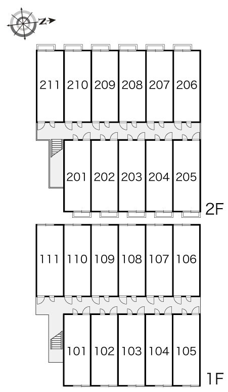 レオパレスＮＡＫＡＴＡ　Ａの物件内観写真