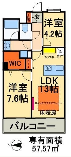 ロイヤルパークスタワー南千住の物件間取画像