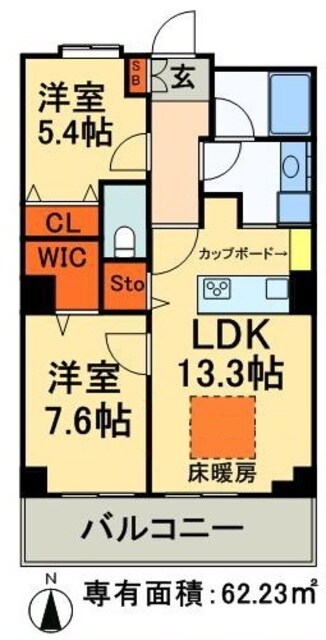 ロイヤルパークスタワー南千住の物件間取画像