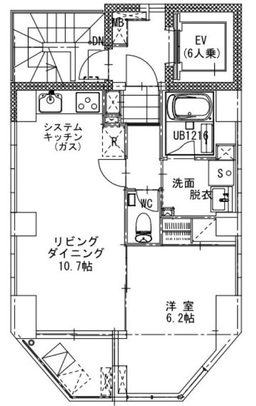 ラスパシオ蔵前レジデンスの物件間取画像