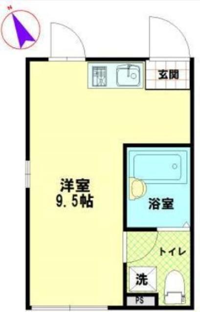 ウィンレックス竹ノ塚の物件間取画像