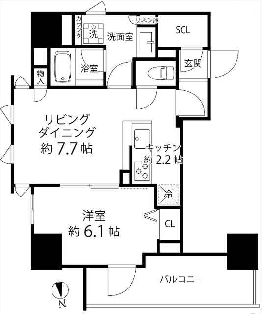 プレール・ドゥーク浅草橋の物件間取画像