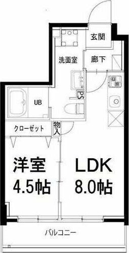 ミナモ浅草橋の物件間取画像