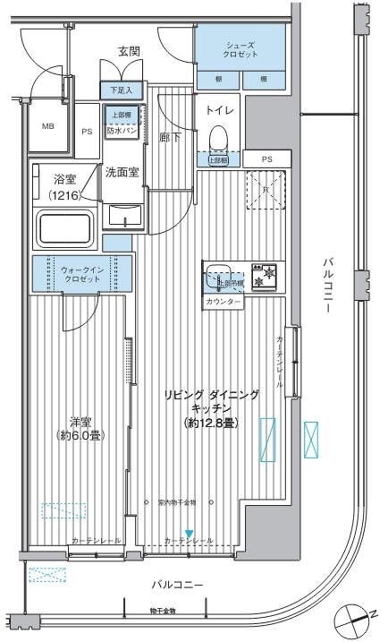 栖-すみか-浅草蔵前の物件間取画像