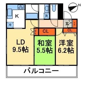 パークキューブ浅草田原町の物件間取画像