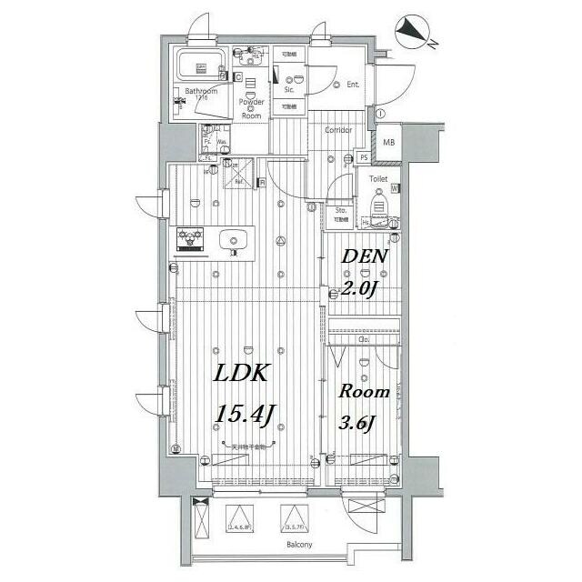 メイクス浅草ＥＡＳＴの物件間取画像