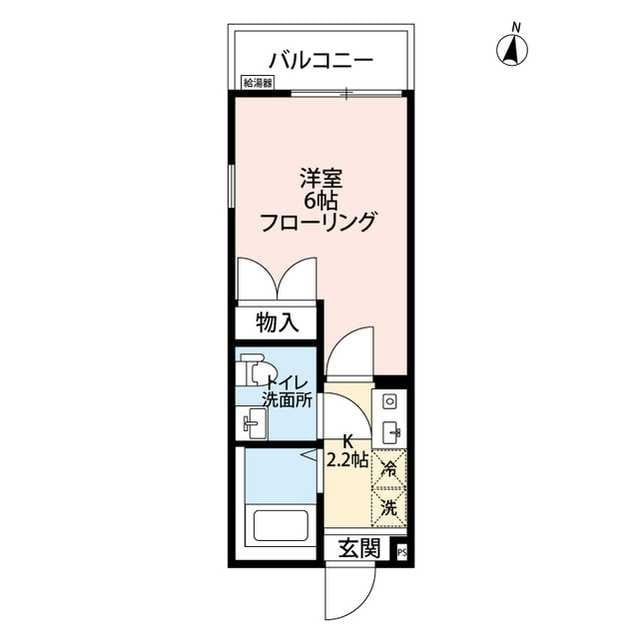 アムール南千住の物件間取画像