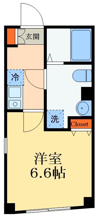 プリーツ千住Northの物件間取画像