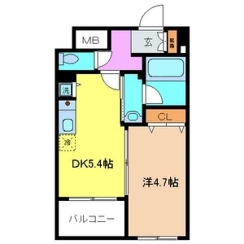 マルメゾン浅草橋の物件間取画像