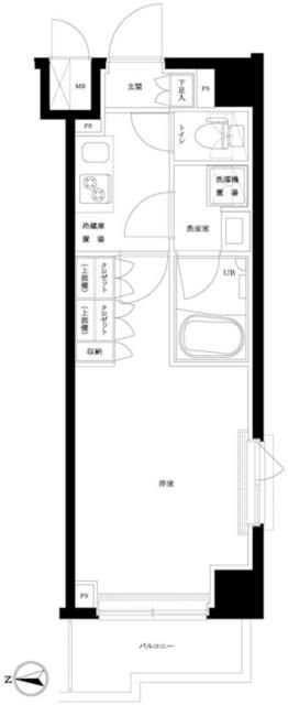 ルーブル五反野の物件間取画像