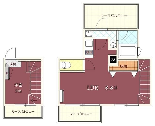 Ｍａｉｓｏｎ de CiEL Vの物件間取画像