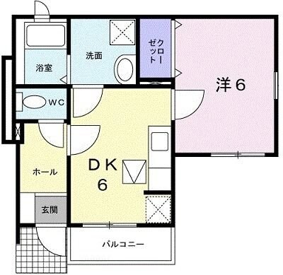 メゾンエトワールの物件間取画像