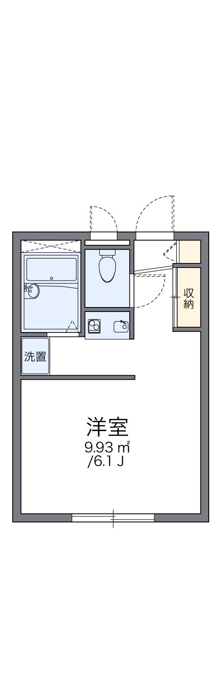 レオパレスビクトワールの物件間取画像