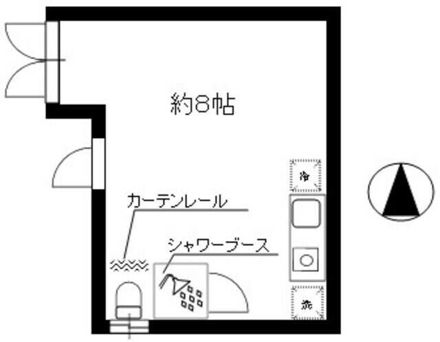 ヴィクトワール千住の物件間取画像