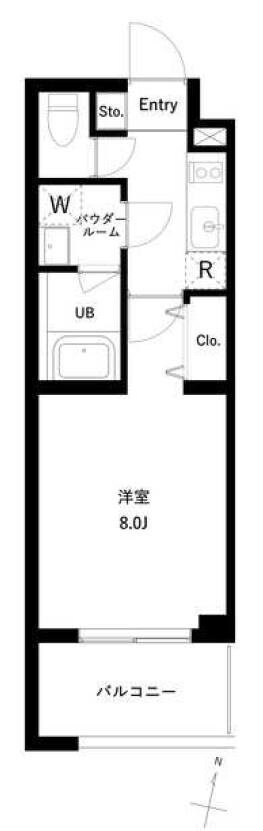 アーバンパーク梅島の物件間取画像