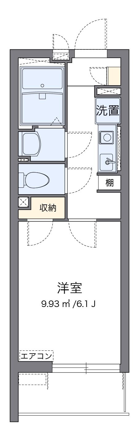 ヴィアロ舎人レジデンスの物件間取画像