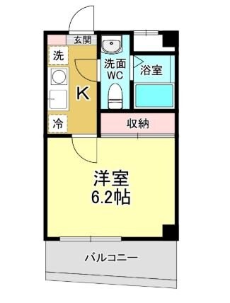 ＭＫＭ根岸の物件間取画像