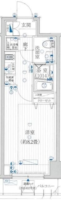 ヴェルステージ秋葉原ＥＡＳＴの物件間取画像