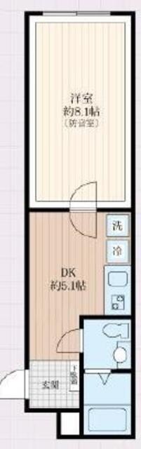 ラシクラス上野の物件間取画像