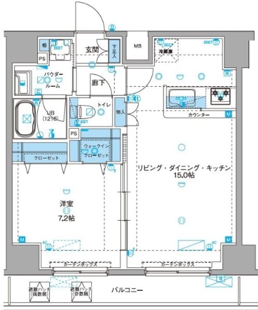 ジェノヴィア浅草IIIグリーンヴェールの物件間取画像