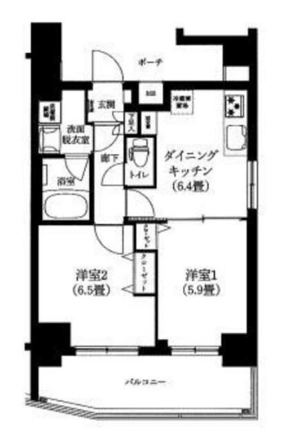 ティモーネ上野の森ノルドの物件間取画像