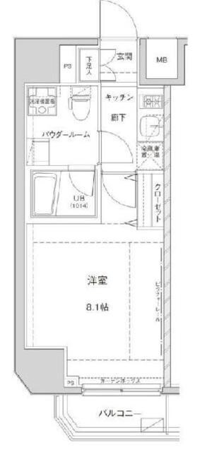 ジェノヴィア東大前グリーンヴェールの物件間取画像