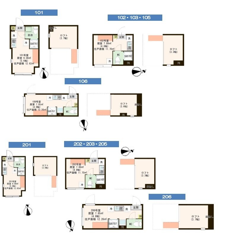 ハーモニーテラス千住河原町ＩＩＩの物件内観写真