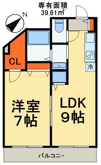 ジュネスＫの物件間取画像