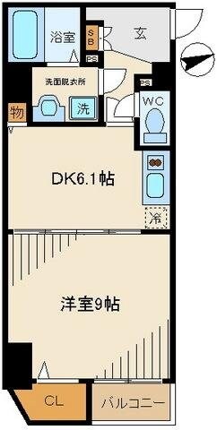 Ｐａｌａｚｚｏ　Ｋｕｂｏｔａの物件間取画像