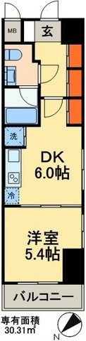 物件間取画像