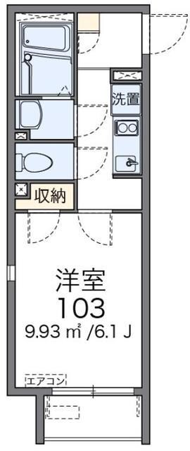 レオネクストリバーパークの物件間取画像