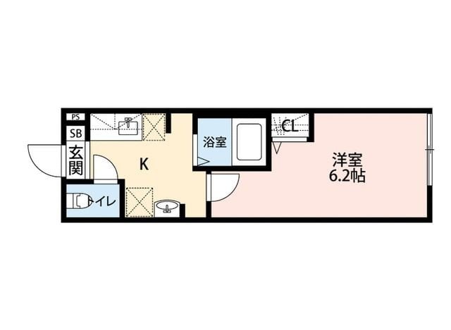 ブラン堀切菖蒲園の物件間取画像