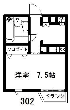 ラフォーレ金町の物件間取画像