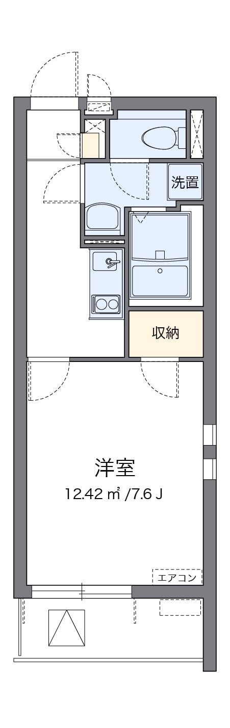 クレイノＮＳIIの物件間取画像