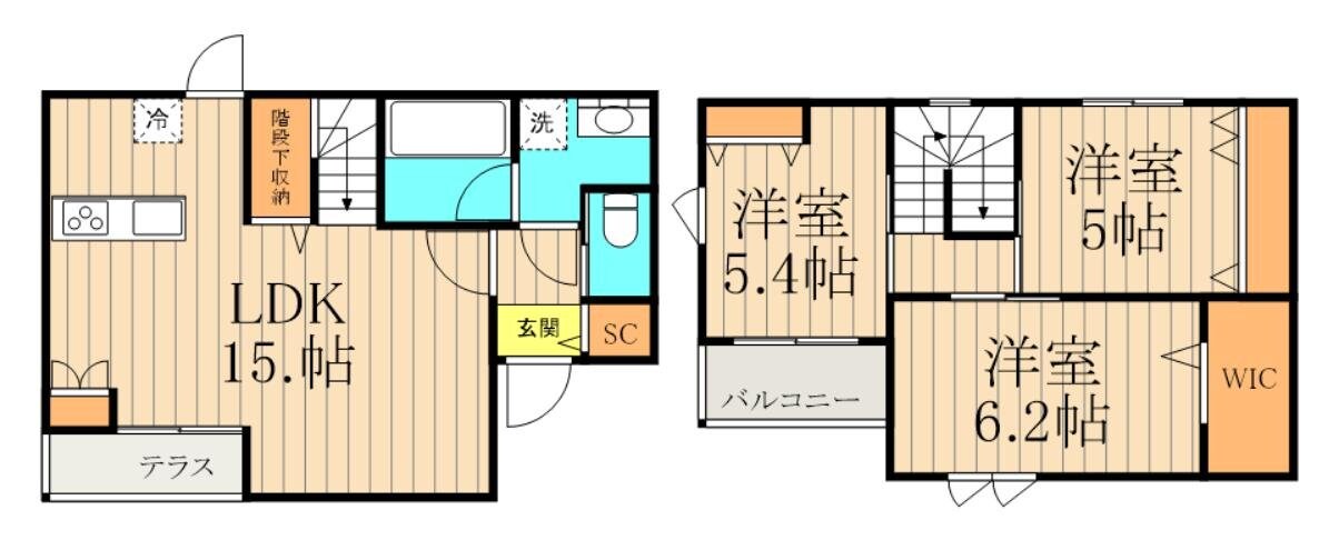 Ｓｔａｒｒｙ　Ｎｕの物件間取画像