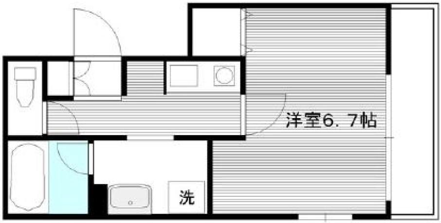 サンヒルズの物件間取画像