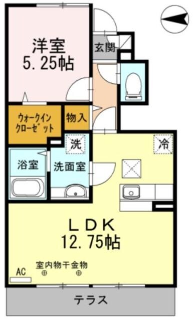 アンタレスの物件間取画像