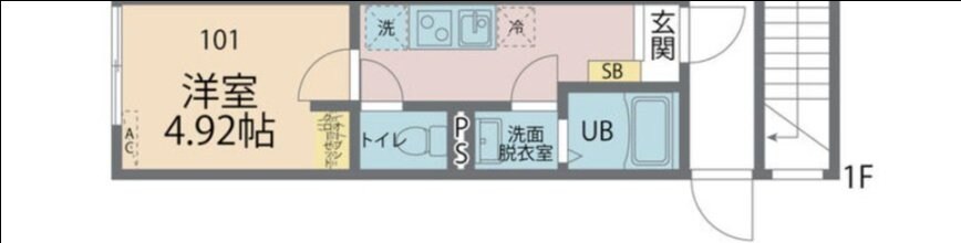 カインドネス小岩の物件間取画像