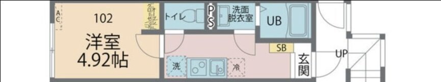 カインドネス小岩の物件間取画像