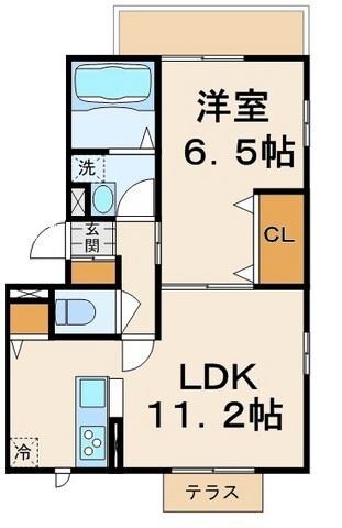 アプロ東小松川の物件間取画像