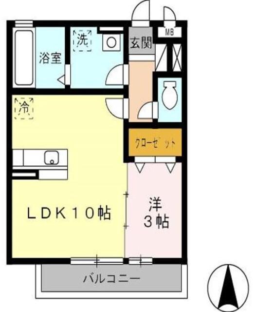 ラピュタの物件間取画像