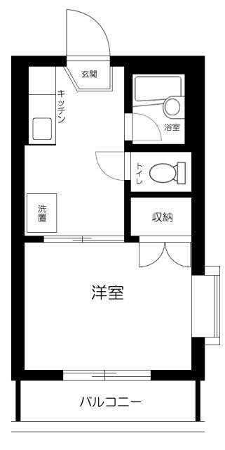 メゾン峰の物件間取画像