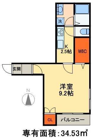 ＨＥＳＴＩＡの物件間取画像