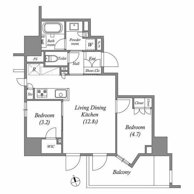 ｎｉｄｏ南千住の物件間取画像