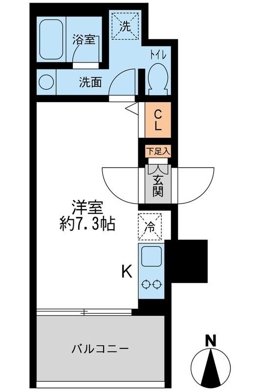 ＫＤＸレジデンス大島の物件間取画像