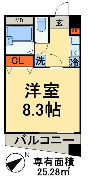 物件間取画像